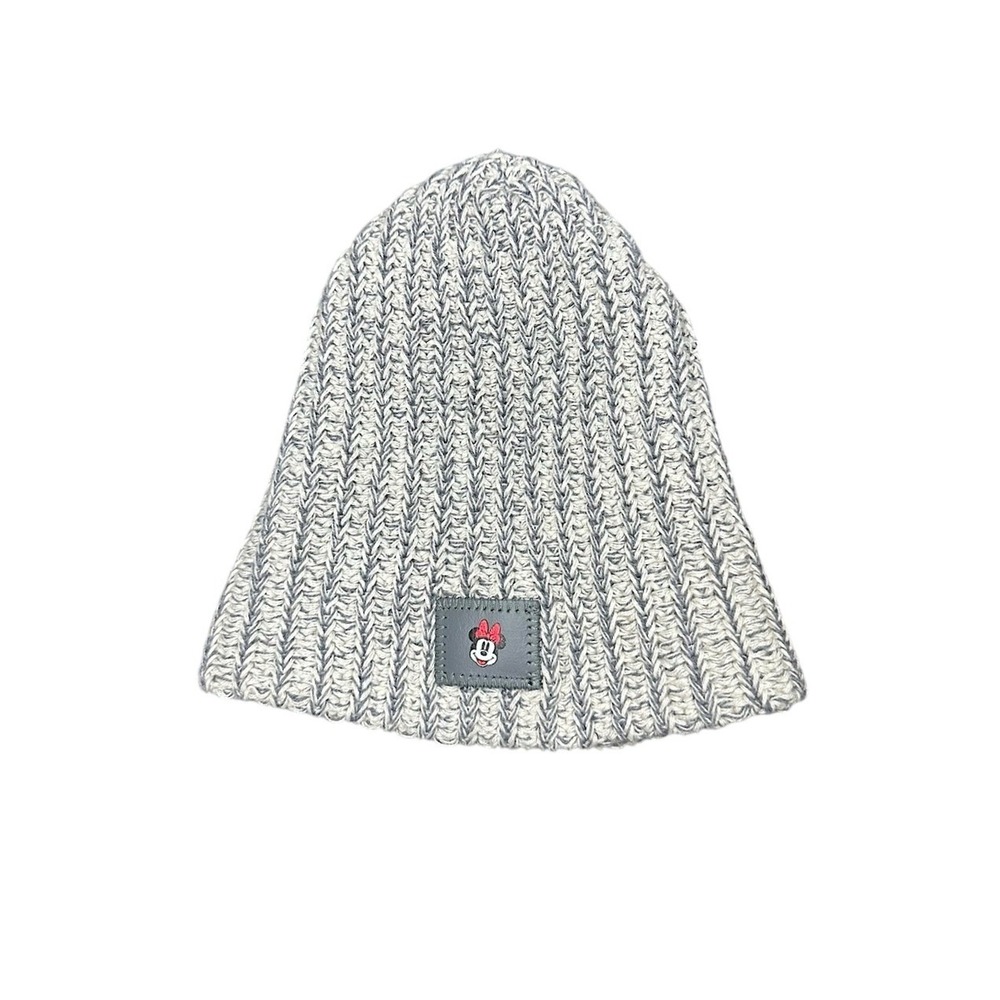 3/$20💥 NWOT Love Your Melon For Disney Minnie Mouse‎ Grey Knit Beanie Hat